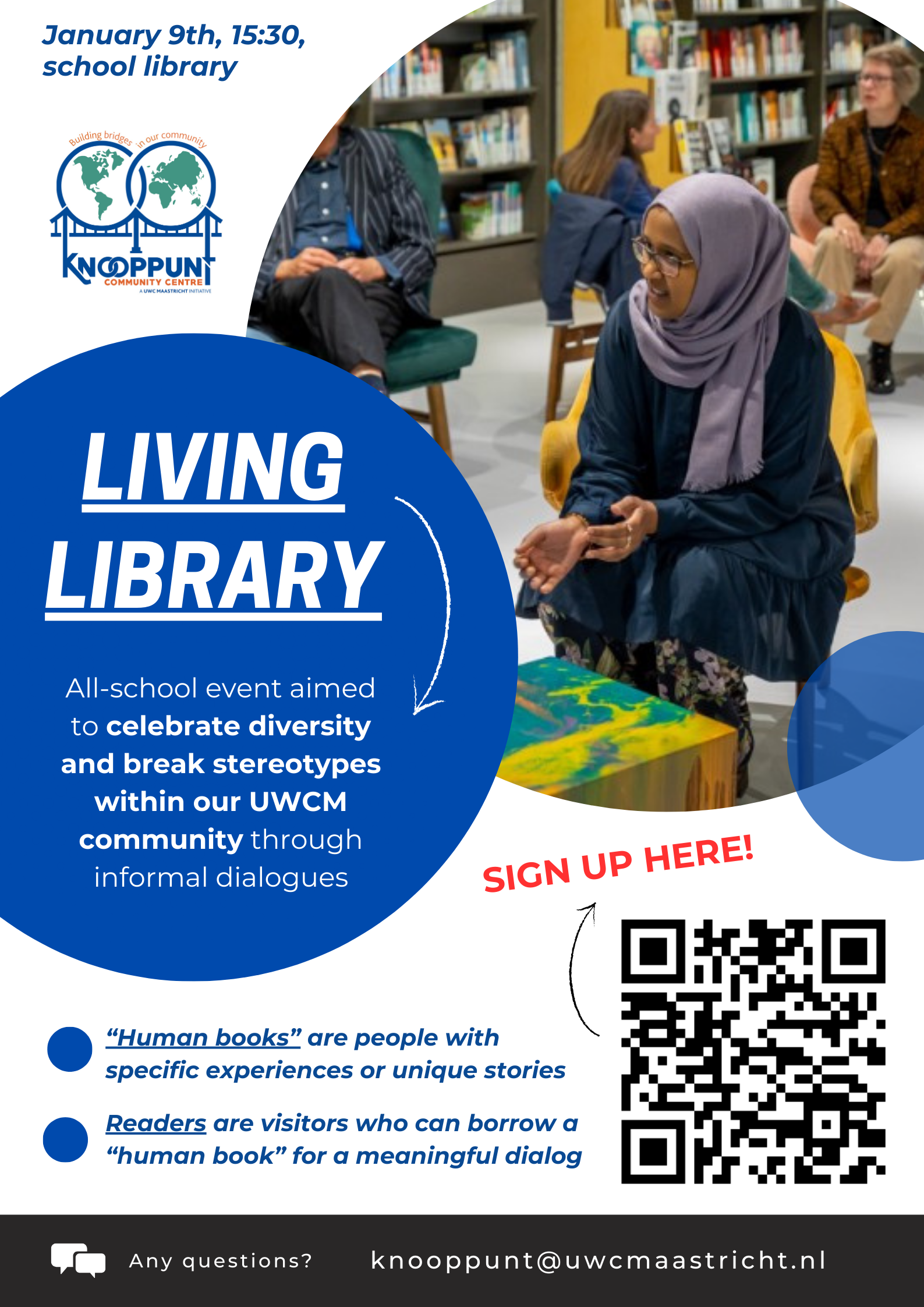 Living Library Poster